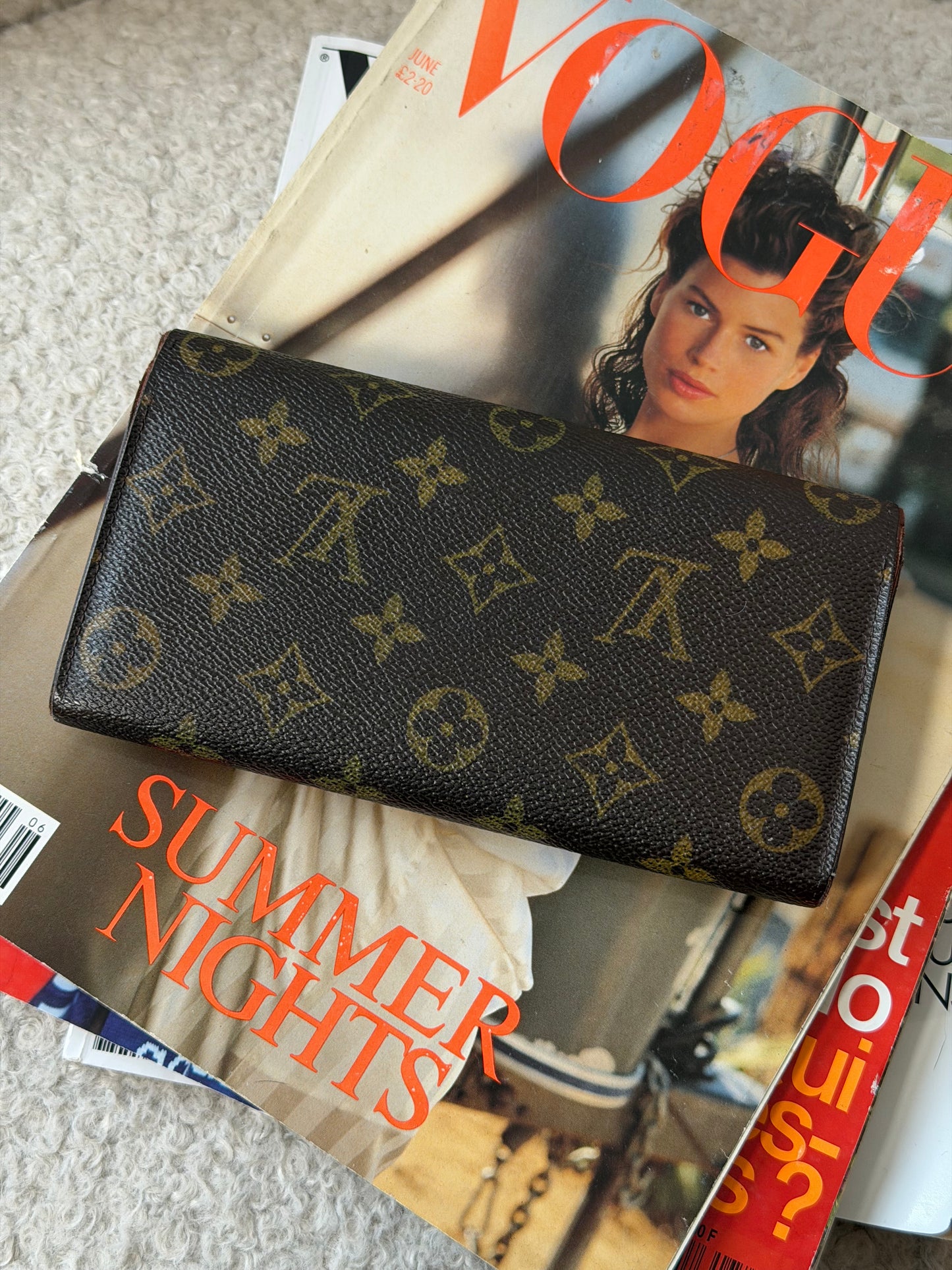 Monogram Canvas Sarah Wallet