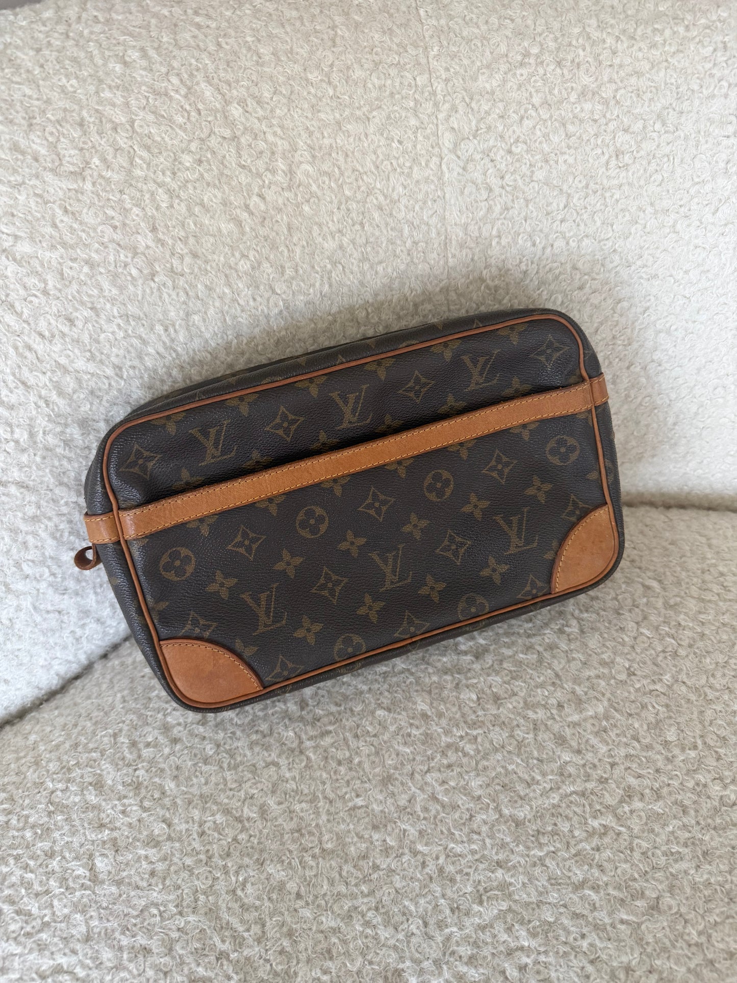 Monogram Canvas Compiegne Clutch