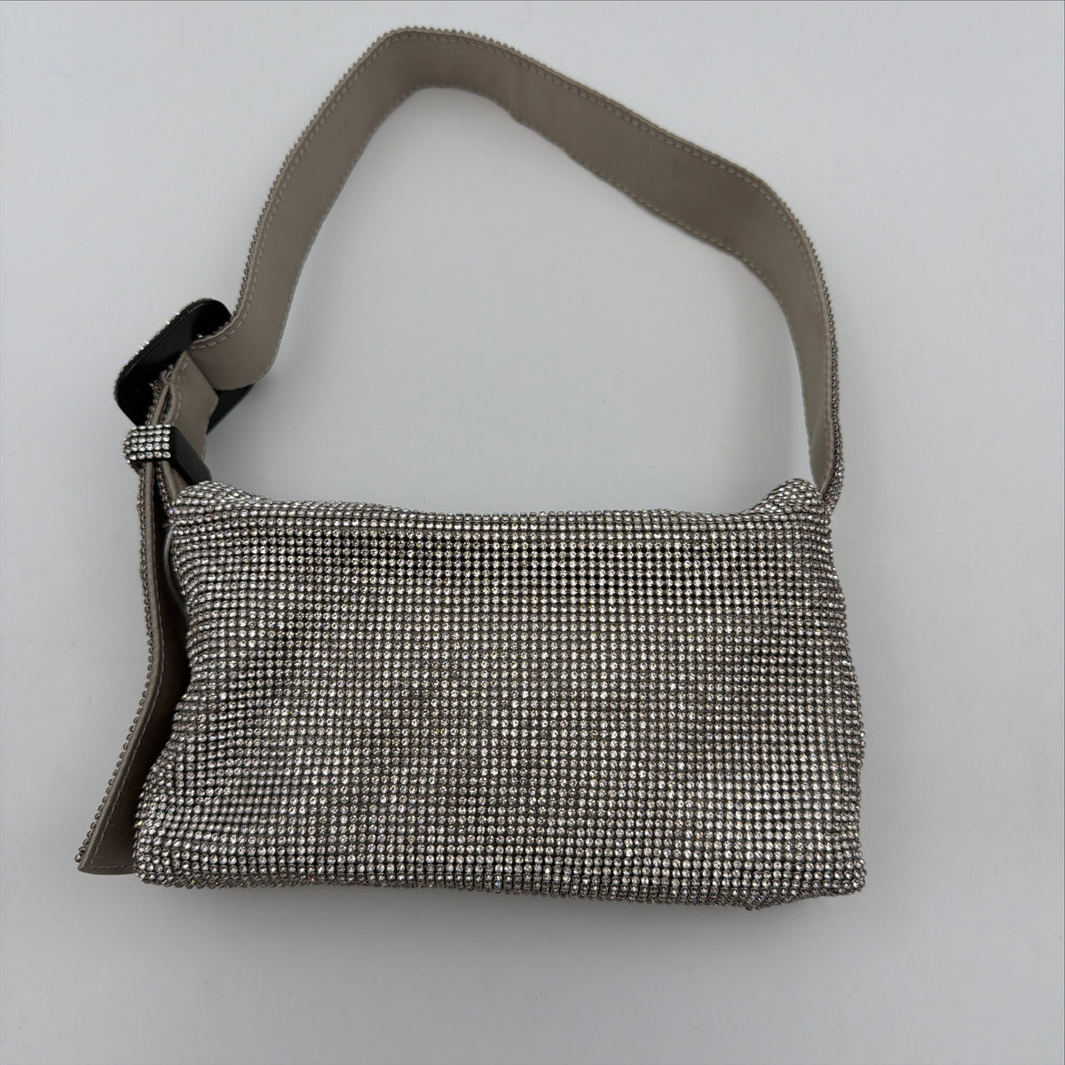 Pre-Owned Jewelled Fabric Handbag