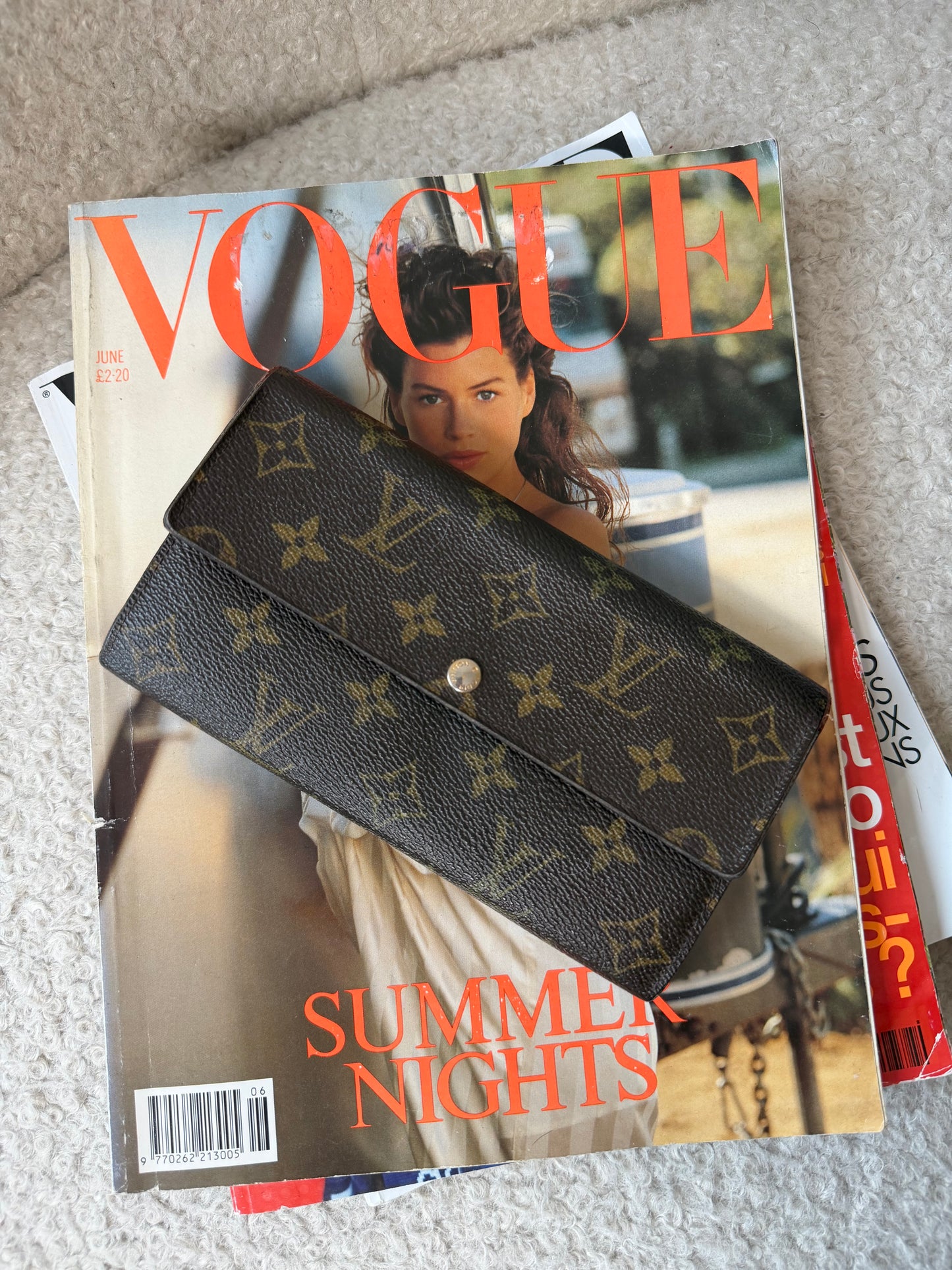 Monogram Canvas Sarah Wallet