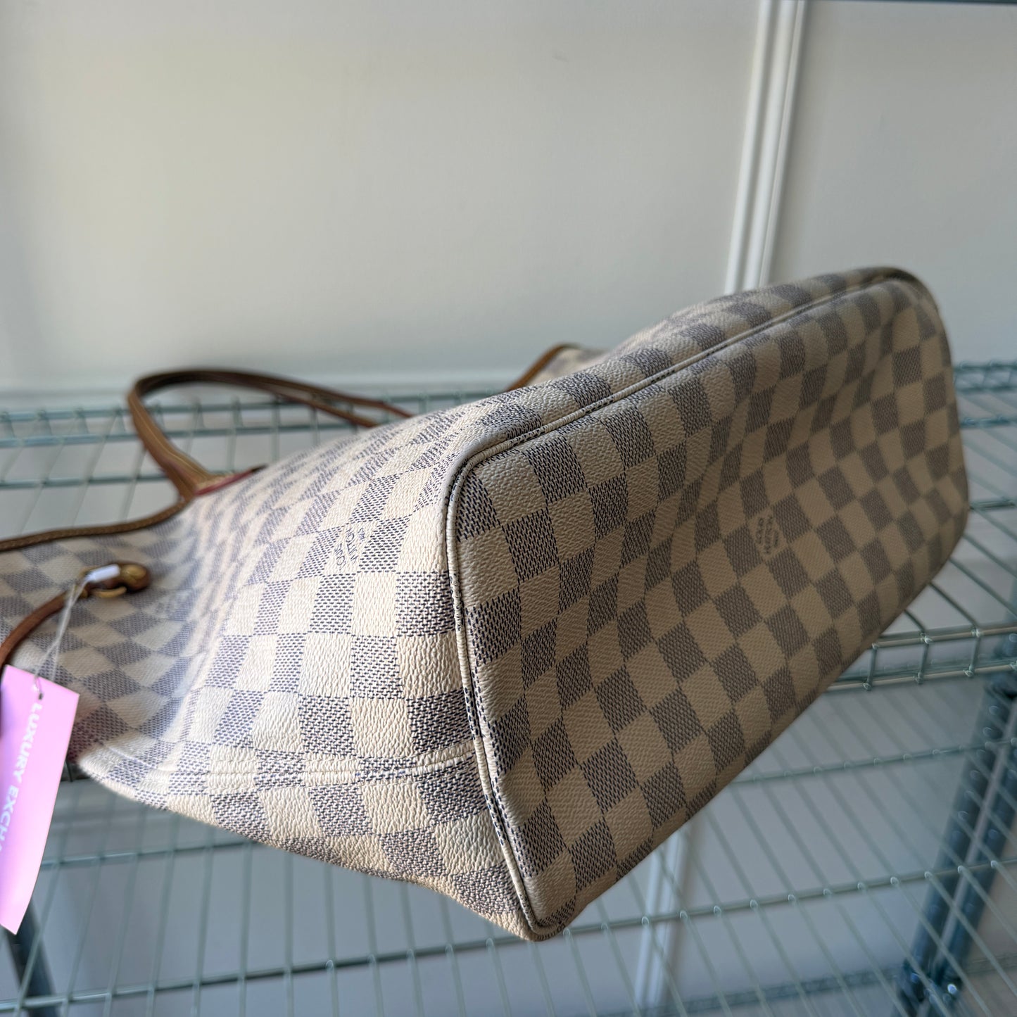 Pre-Owned Damier Azur Canvas Neverfull MM