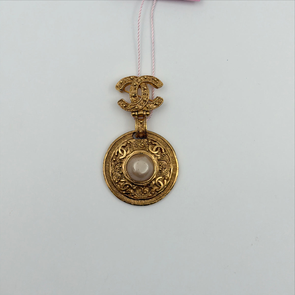 Pre-Owned Gold-Plated Brooch