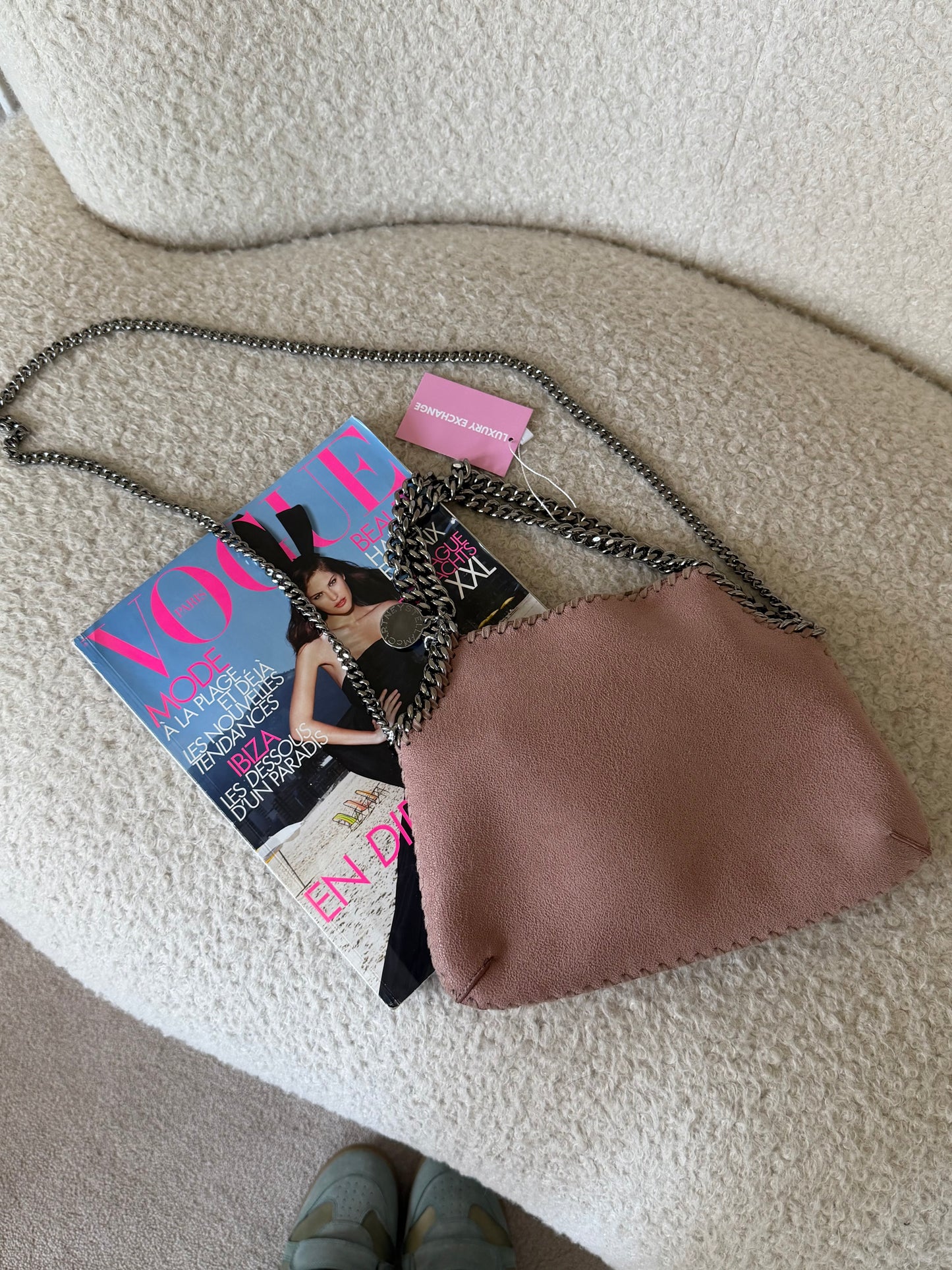 Pre-Owned Pink Crossbody Handbag