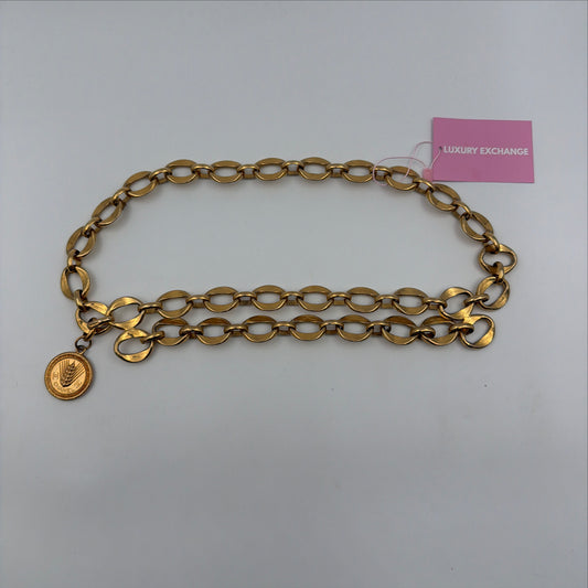 Pre-Owned Gold Chanel Belt