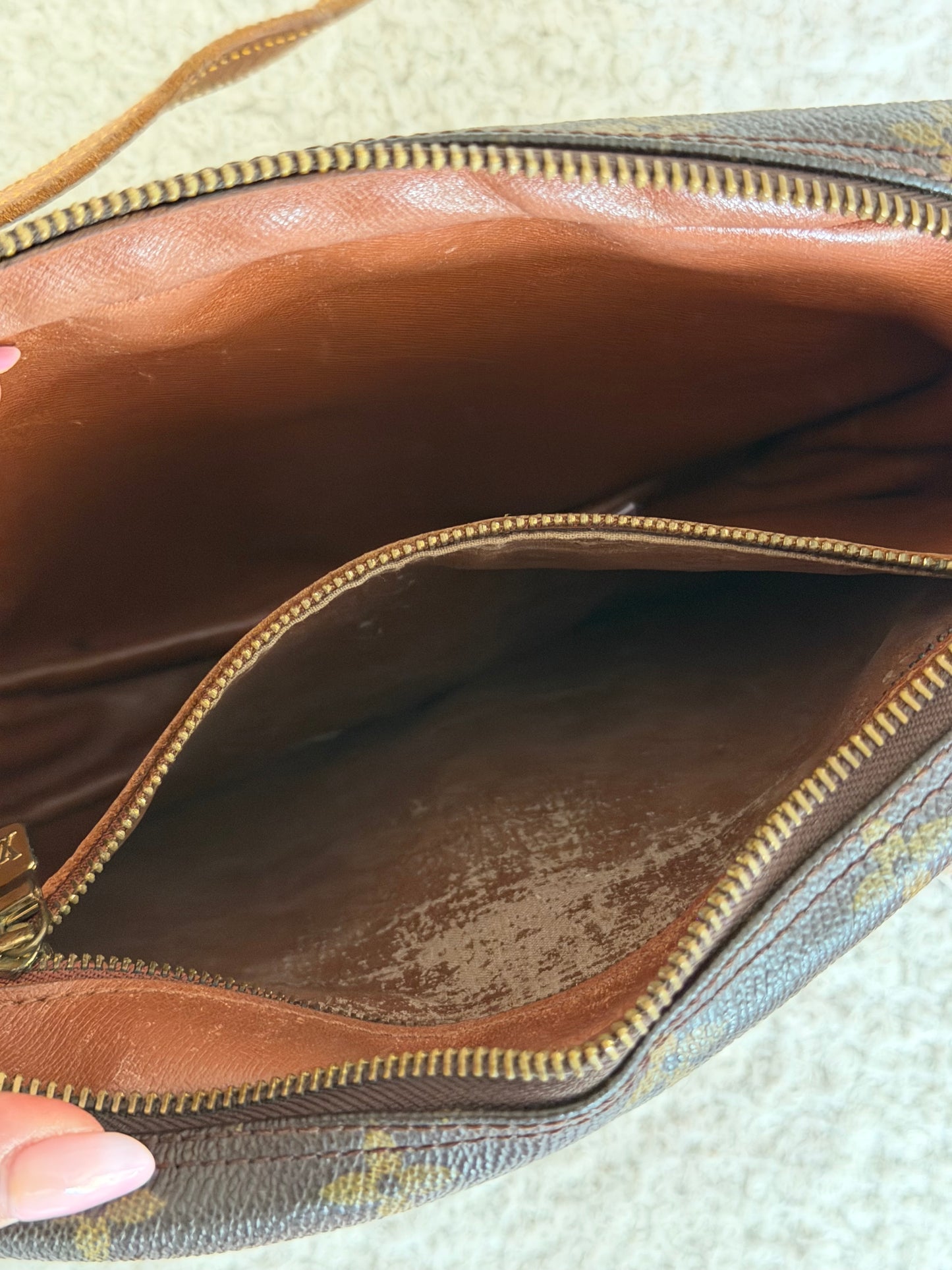 Pre-Owned LV Monogram Canvas Jeune Fille Handbag