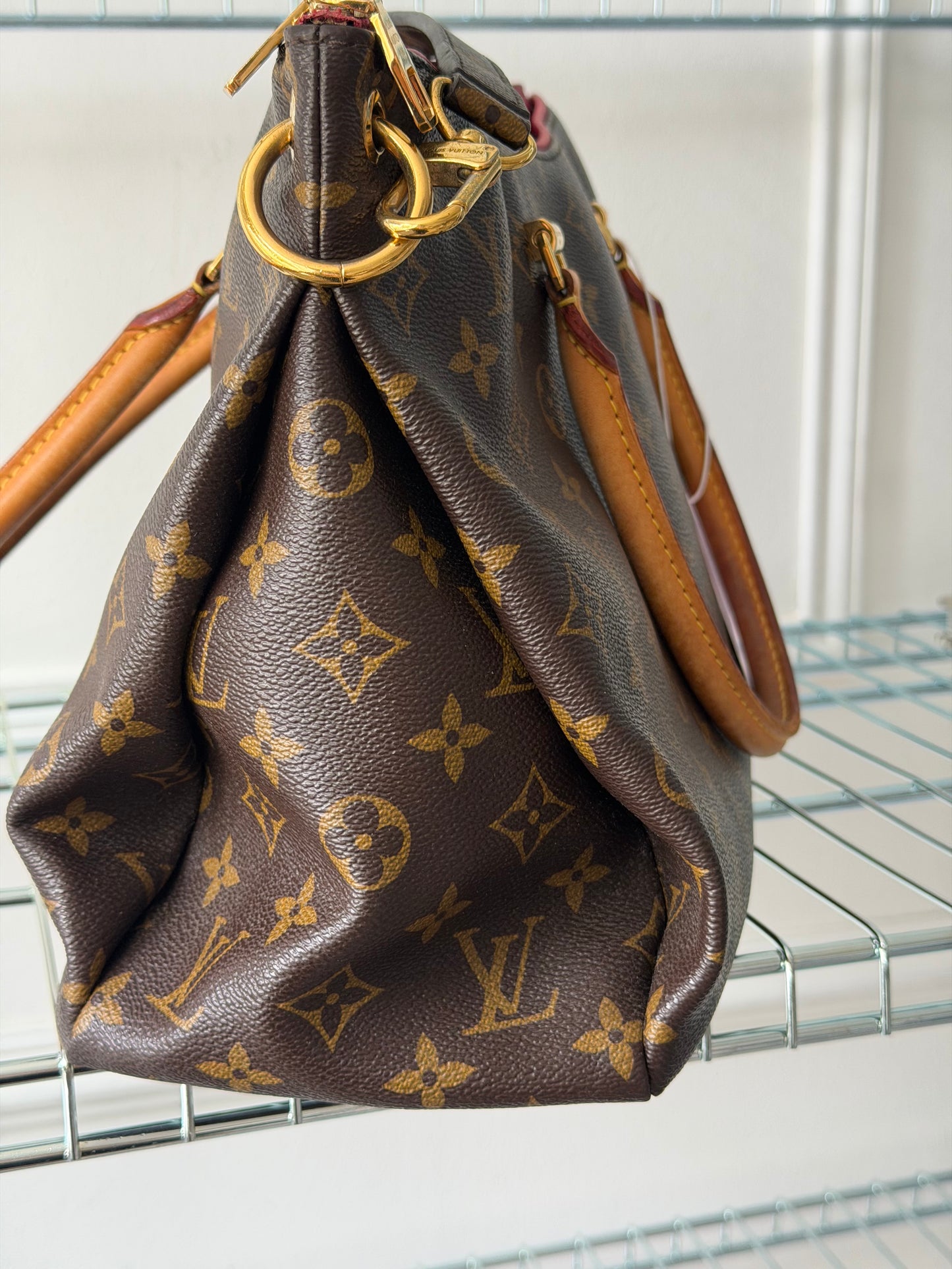 Pre-Owned LV Monogram Canvas Pallas Shoulder Bag