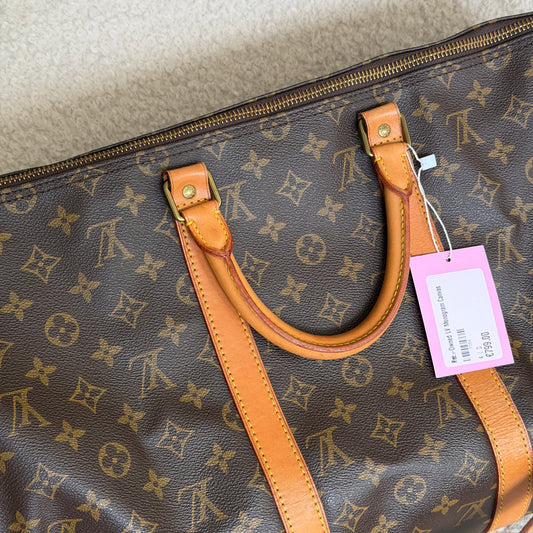 Pre-Owned LV Monogram Canvas Keepall 50 Bandouliere
