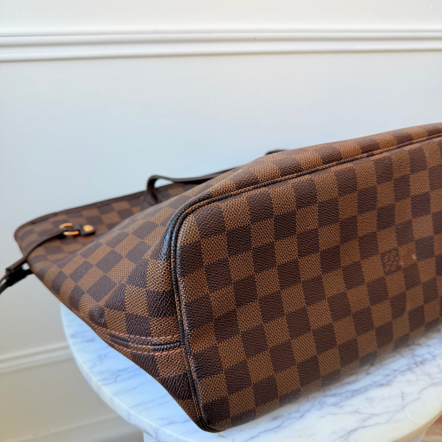 2009 Neverfull MM Damier Ebene