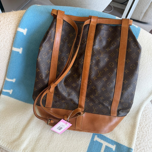 Pre-Owned LV Monogram Canvas Randonee Backpack
