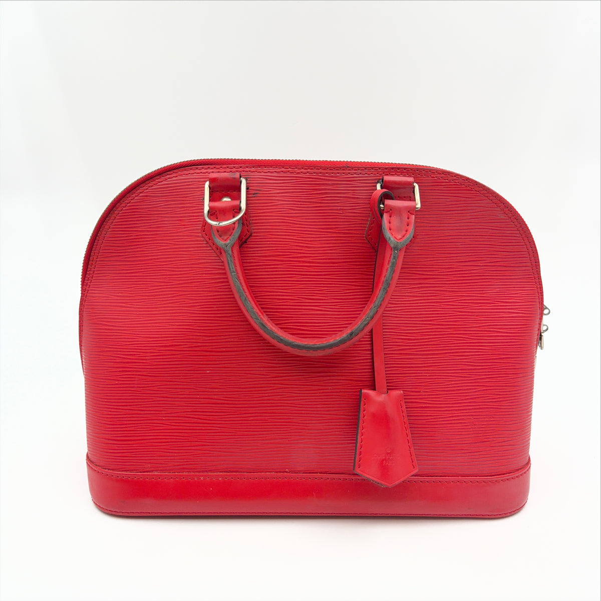 Pre-Owned Red Epileather Alma PM