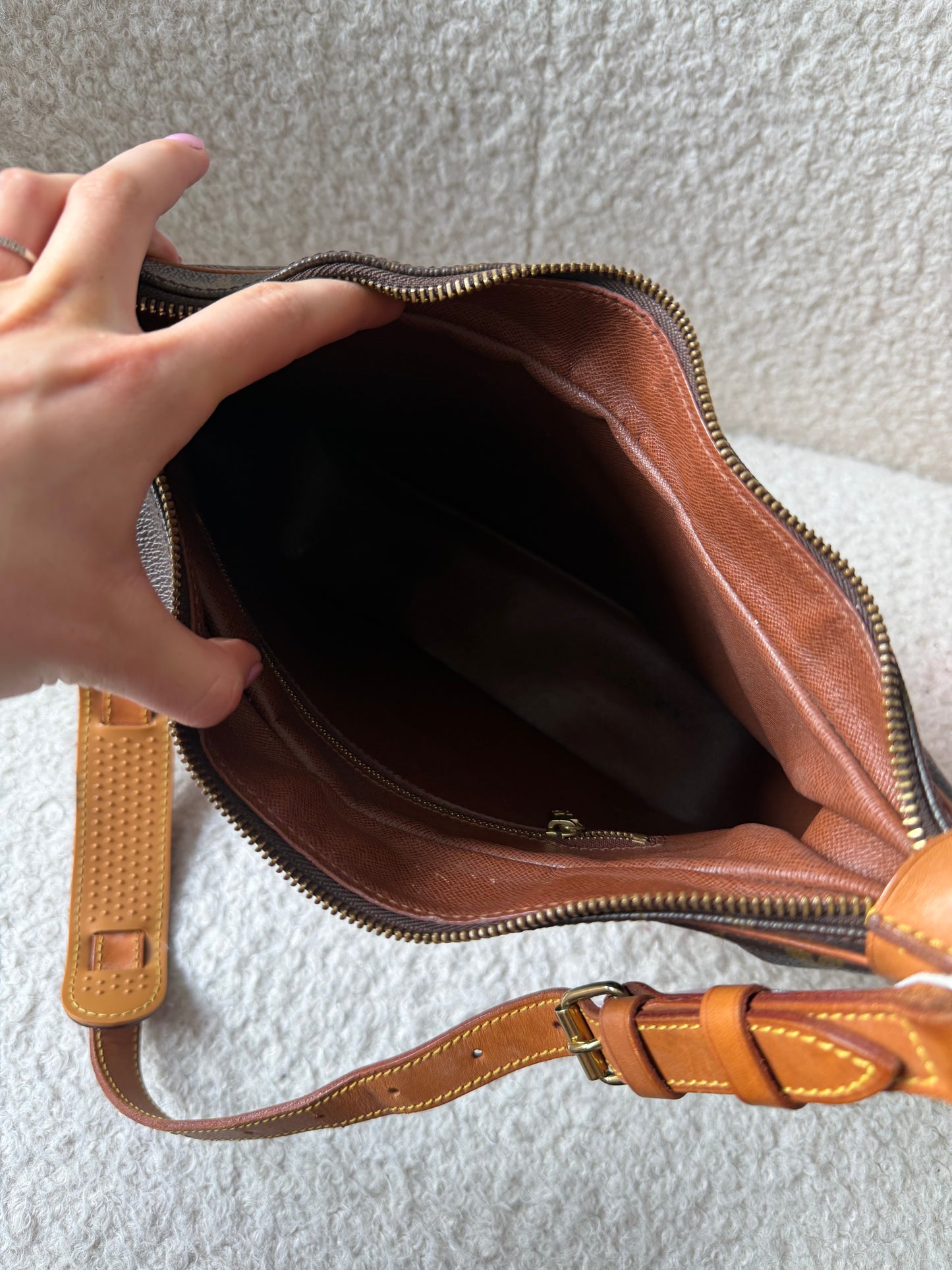 LV Monogram Canvas Boulogne Handbag