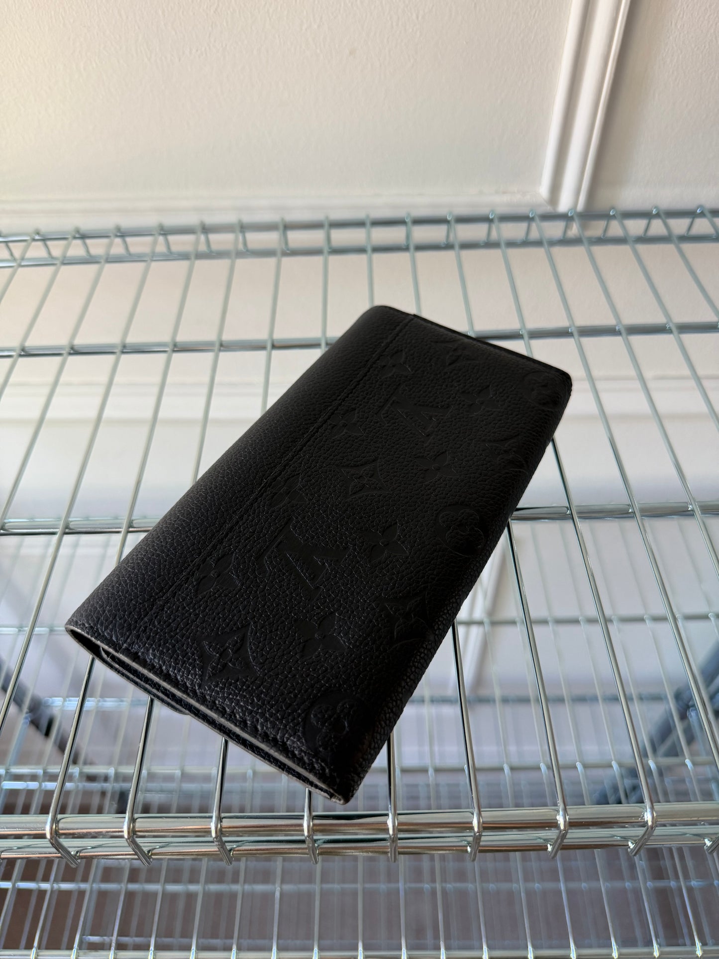 Pre-Owned Black Monogram Empreinte Leather Wallet