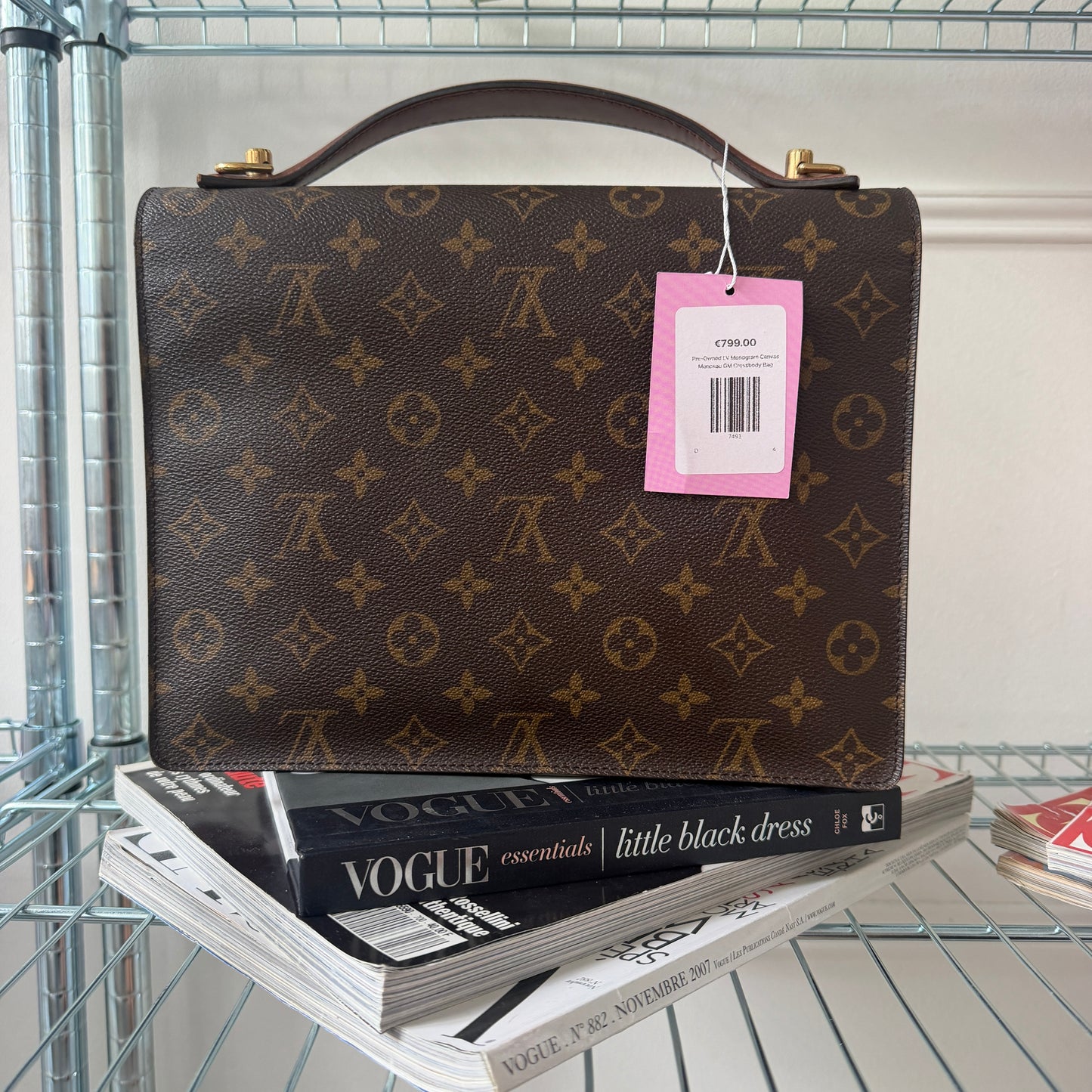 Pre-Owned LV Monogram Canvas Monceau GM Crossbody Bag