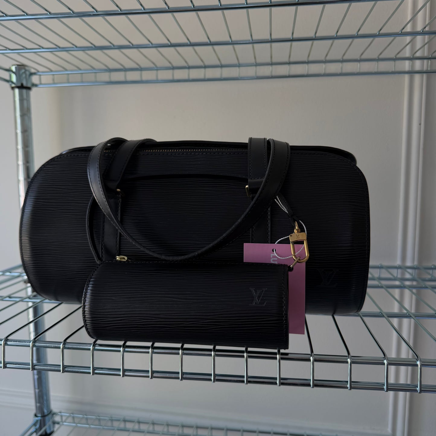 Pre-Owned Black Epileather Soufflot 30 Set