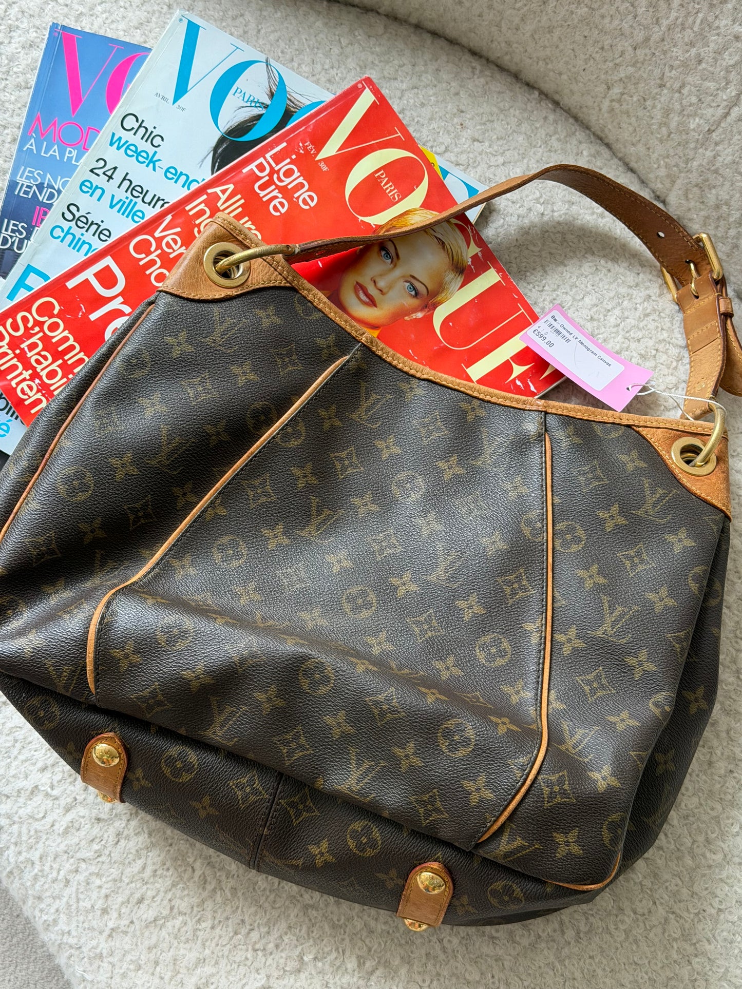 Pre-Owned LV Monogram Canvas Galliera PM
