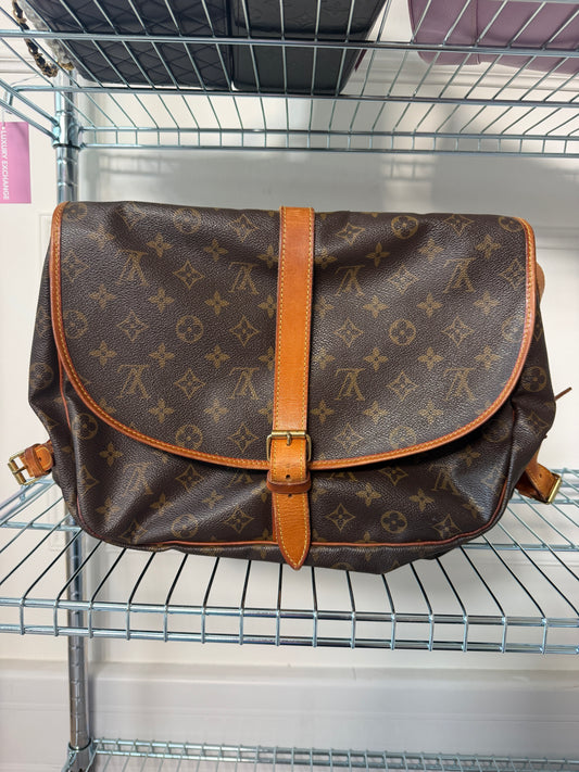 LV Monogram Canvas Saumur GM - Pre-Owned