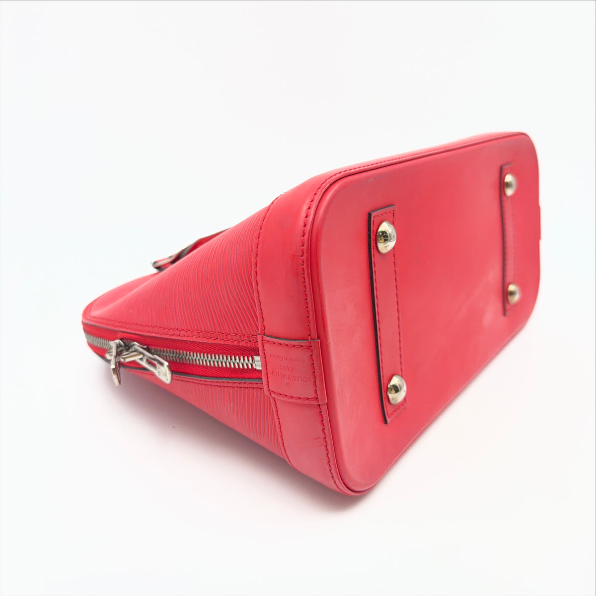 Pre-Owned Red Epileather Alma PM