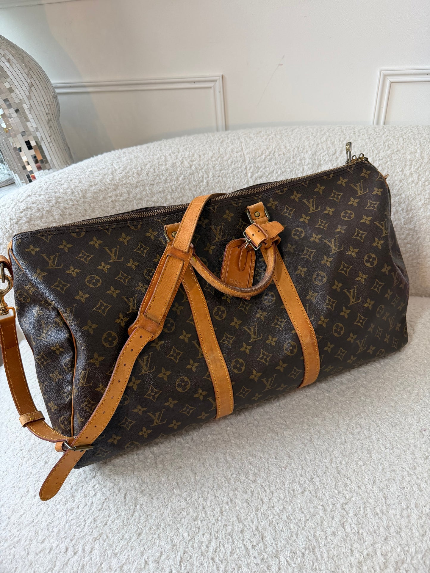 Pre-Owned LV Monogram Canvas Keepall 55