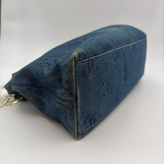 Pre-Owned Denim Handbag