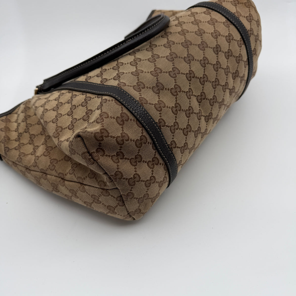 Pre-Owned Canvas Shopper Tote
