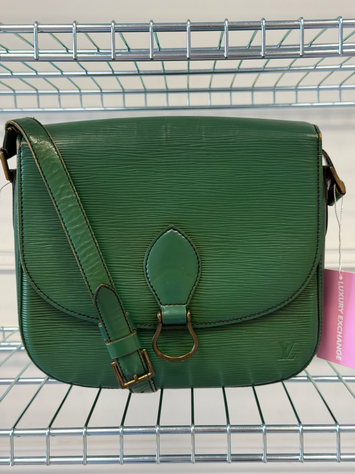 Pre-Owned Green Epileather Saint Cloud GM