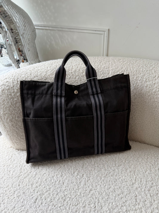 Black Fourre Tout Tote Bag - Pre-Owned