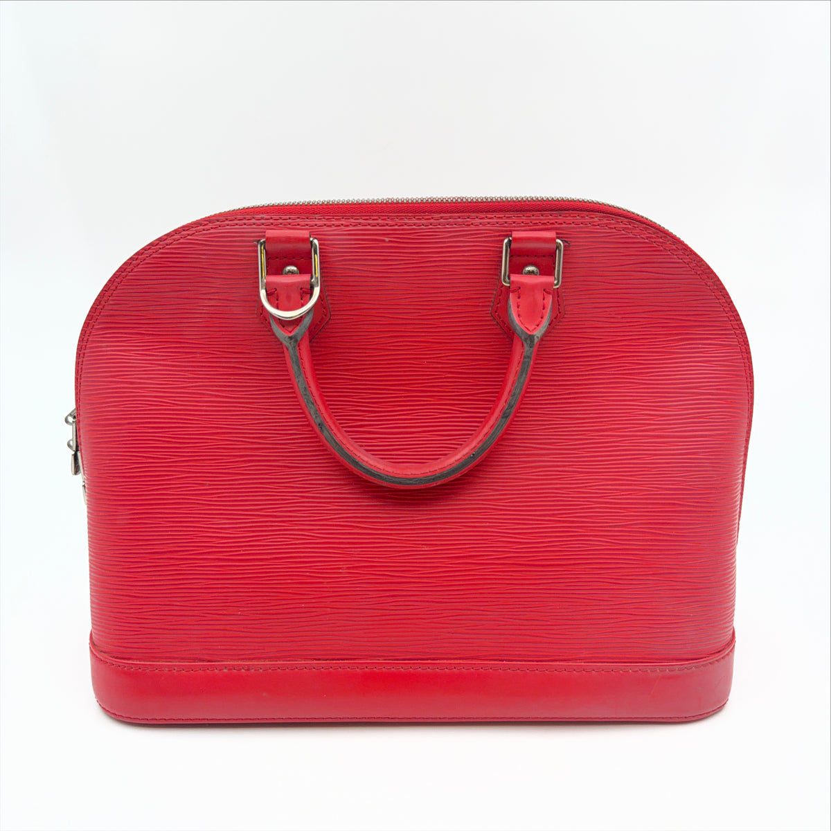 Pre-Owned Red Epileather Alma PM