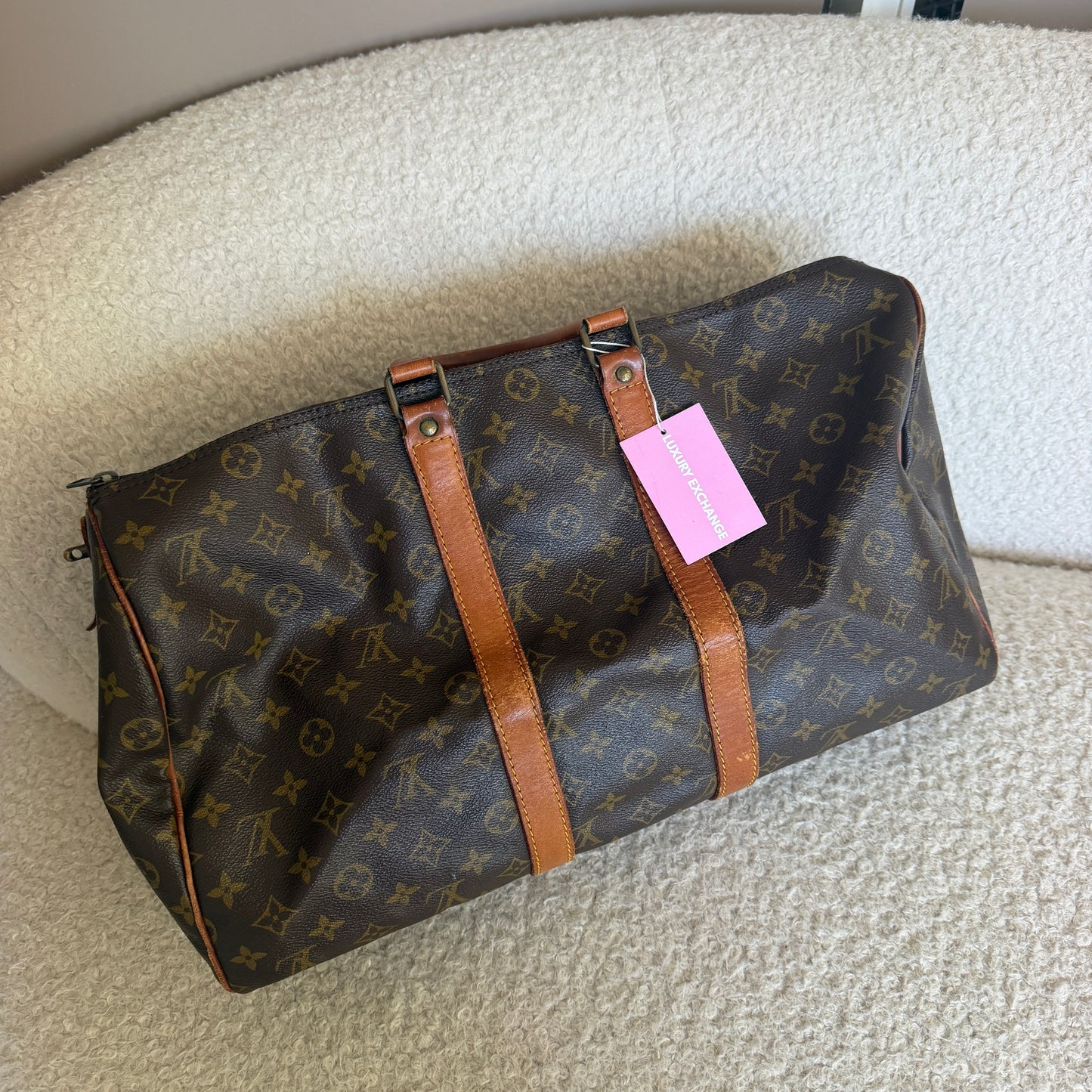 Pre-Owned LV Monogram Canvas Keepall Bag 45