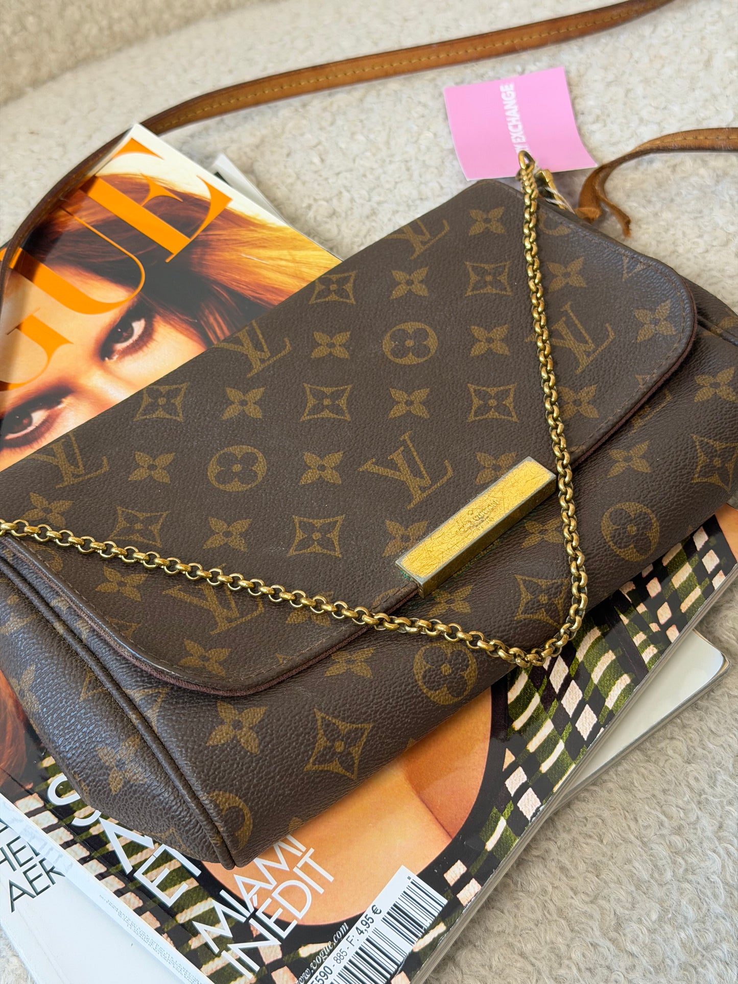 Pre-Owned LV Monogram Canvas Favorite Handbag
