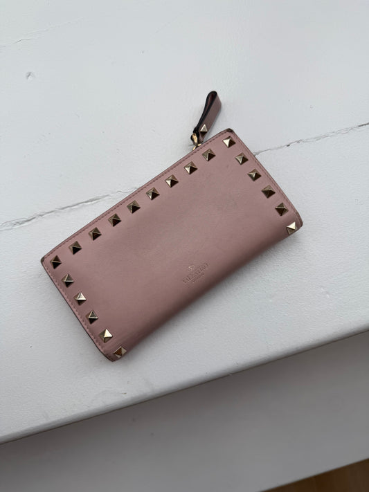 Pink Leather Wallet