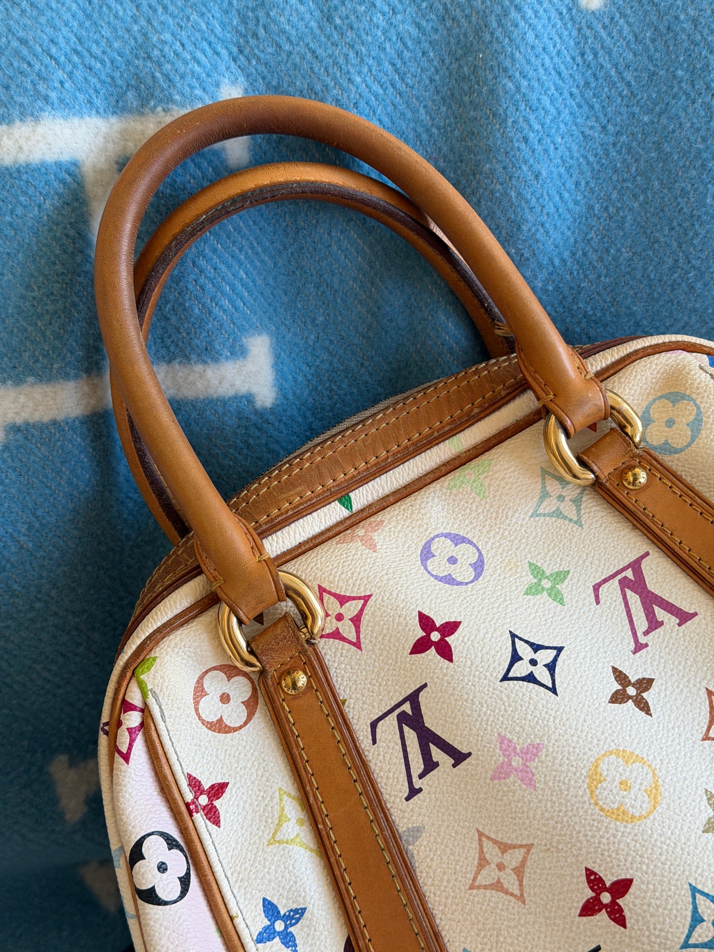 Pre-Owned LV Multicolore Canvas Priscilla Handbag