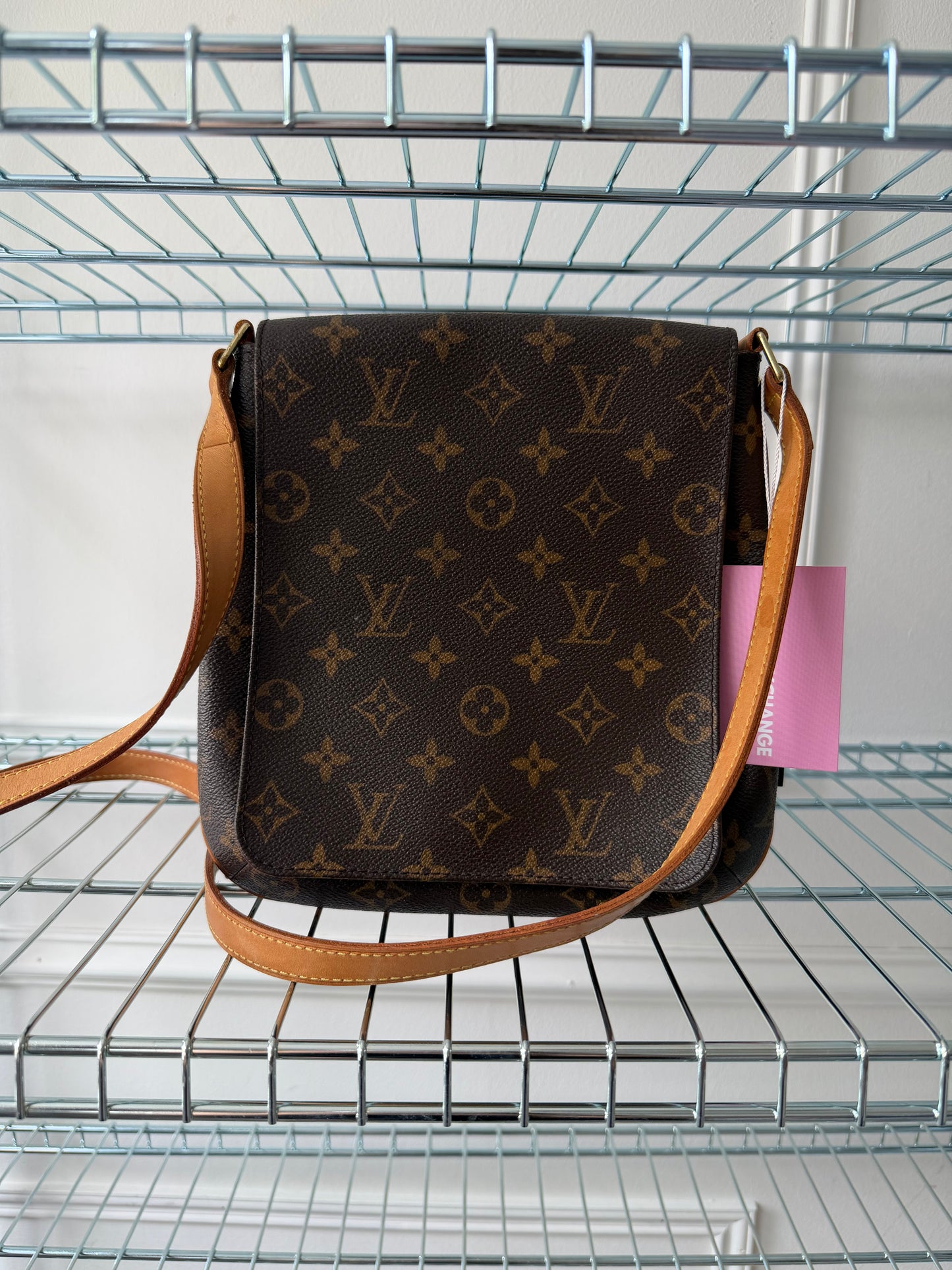 Pre-Owned LV Monogram Canvas Crossbody Flap Bag