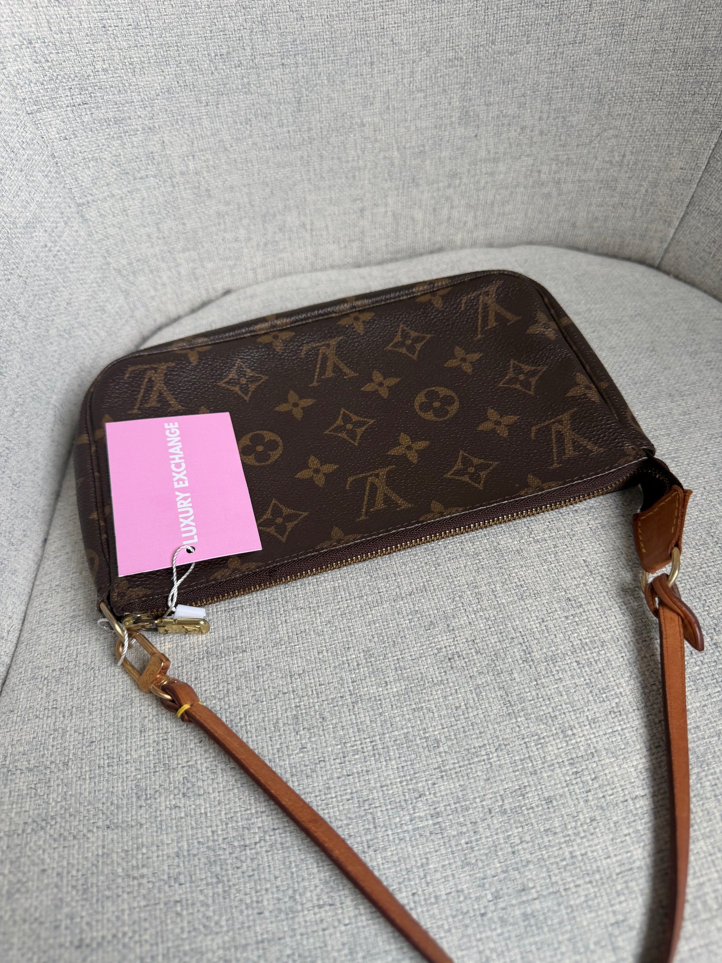 Pre-Owned LV Monogram Canvas Pochette Accessoires Handbag