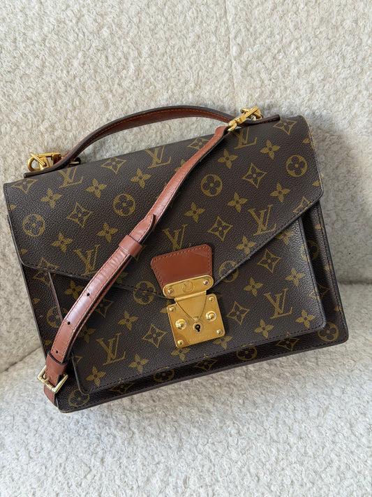 Monogram Canvas Monceau GM Pre-Owned