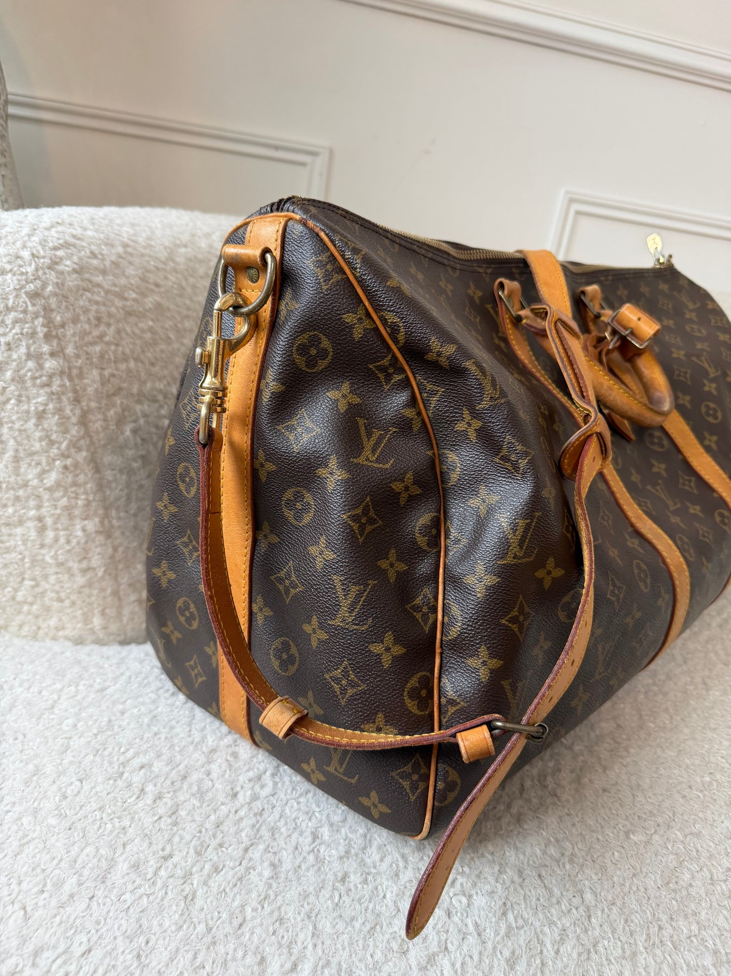 Pre-Owned LV Monogram Canvas Keepall 55