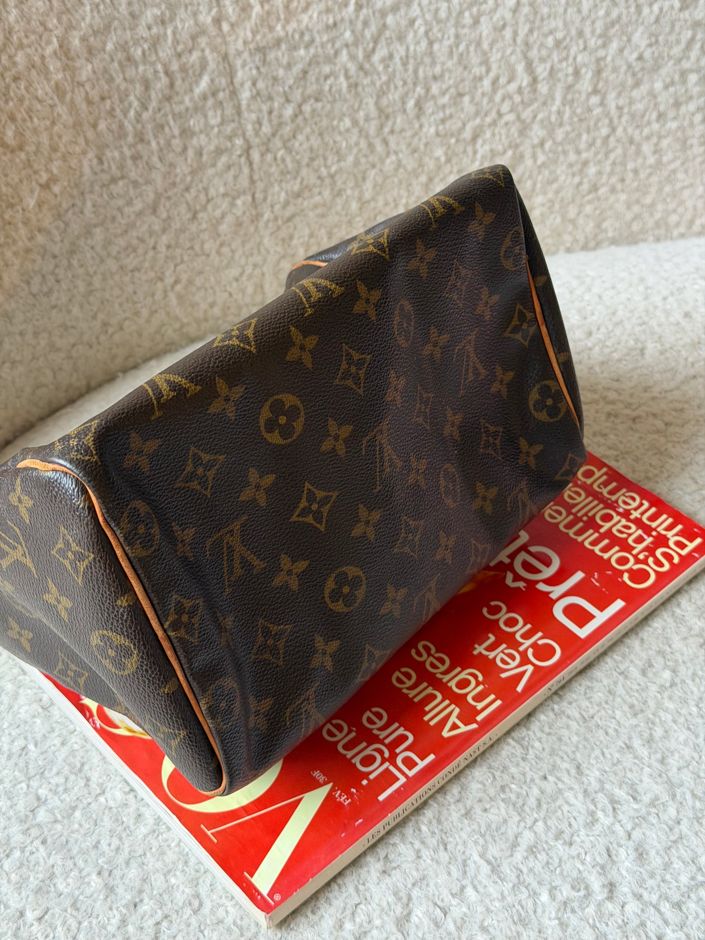 Pre-Owned 2003 LV Monogram Canvas Speedy 25