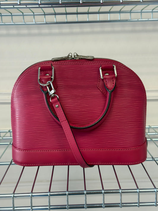 Pre-Owned Pink Epileather Alma BB