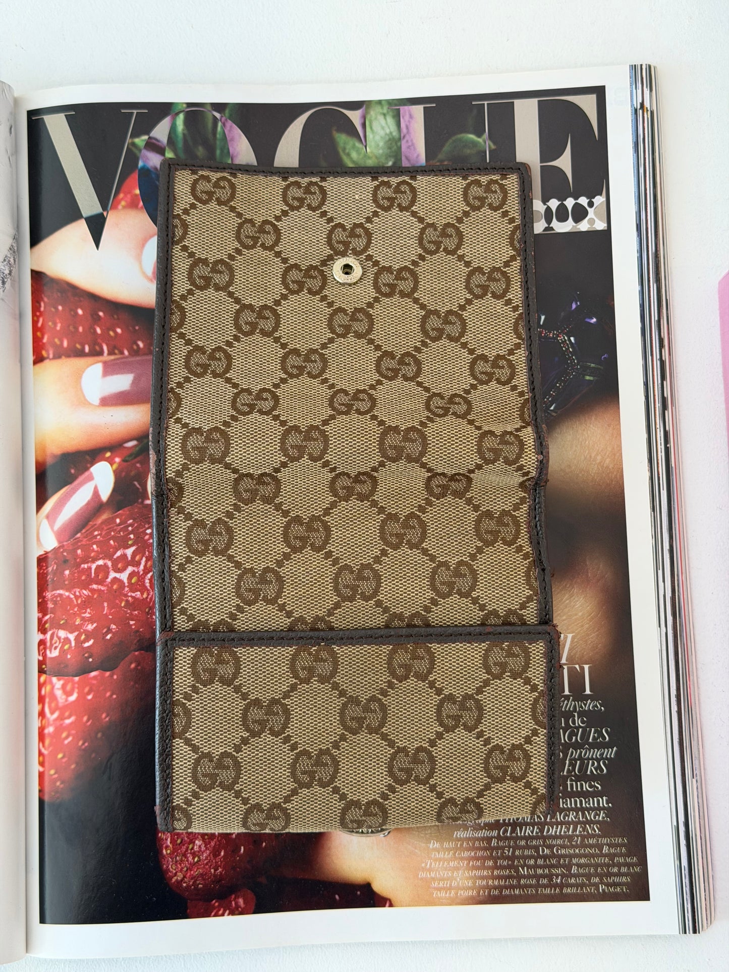 GG Canvas Wallet