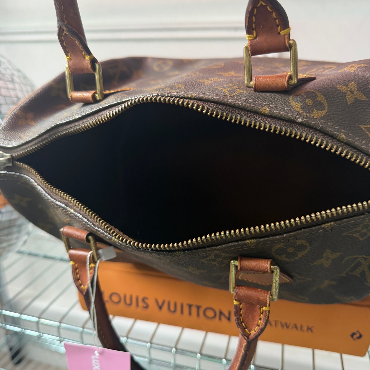 Pre-Owned LV Monogram Canvas Speedy 30 Handbag