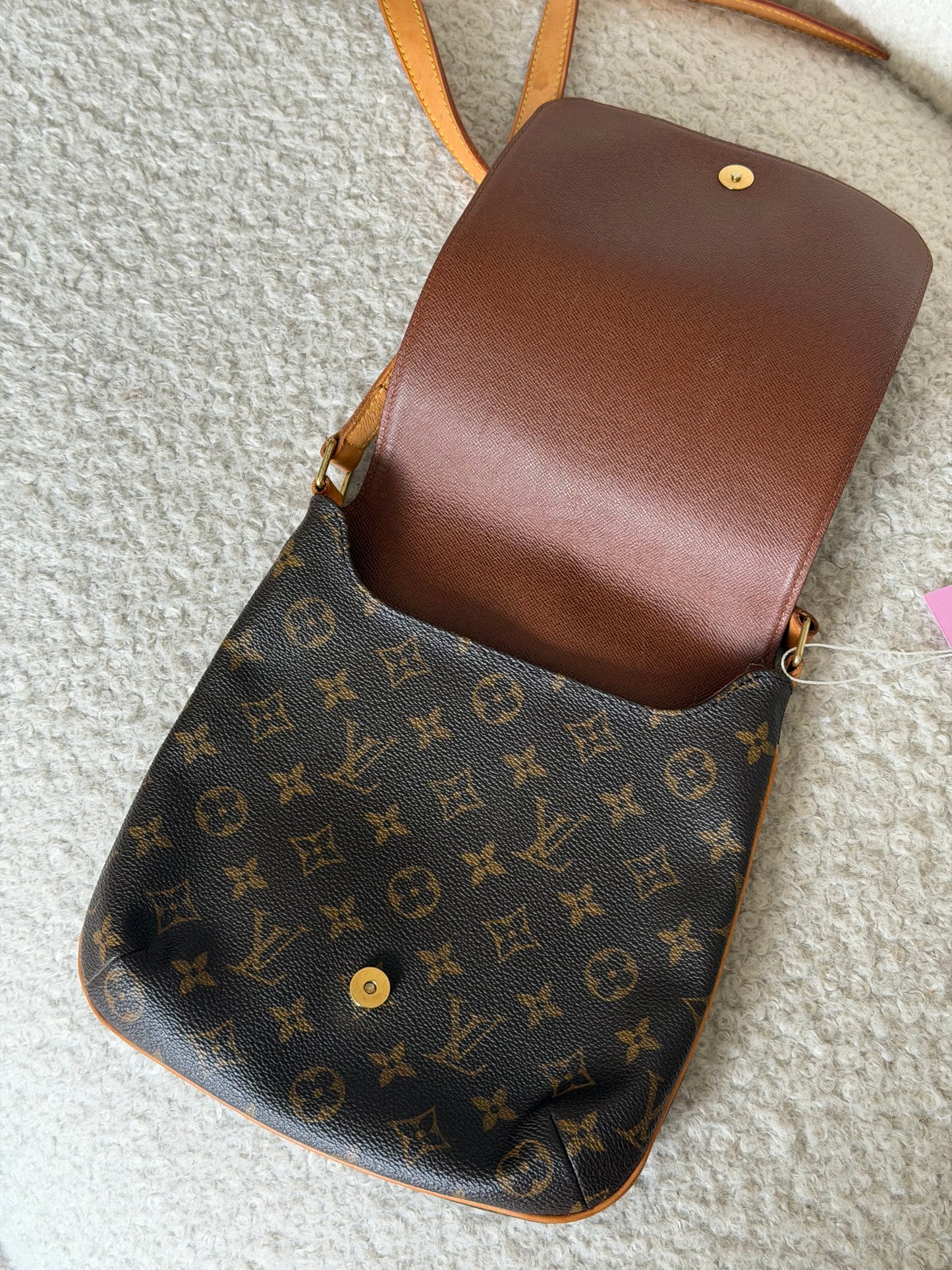 Pre-Owned LV Monogram Canvas Crossbody Flap Bag
