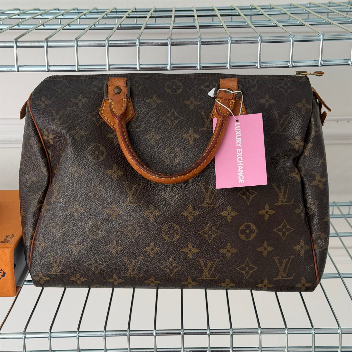 Pre-Owned LV Monogram Canvas Speedy 30 Handbag