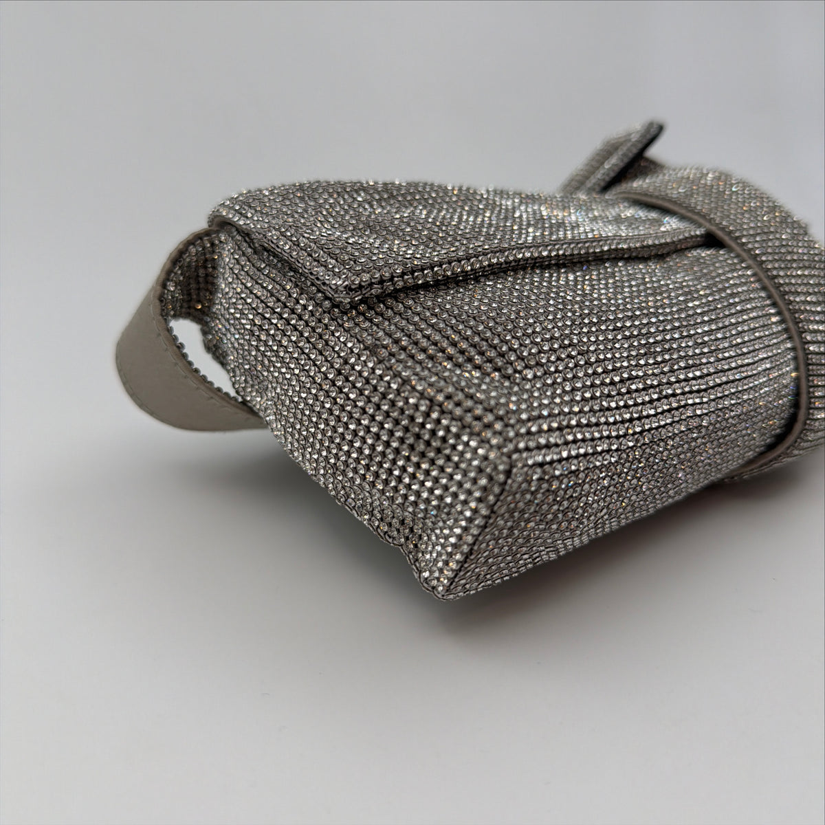 Pre-Owned Jewelled Fabric Handbag