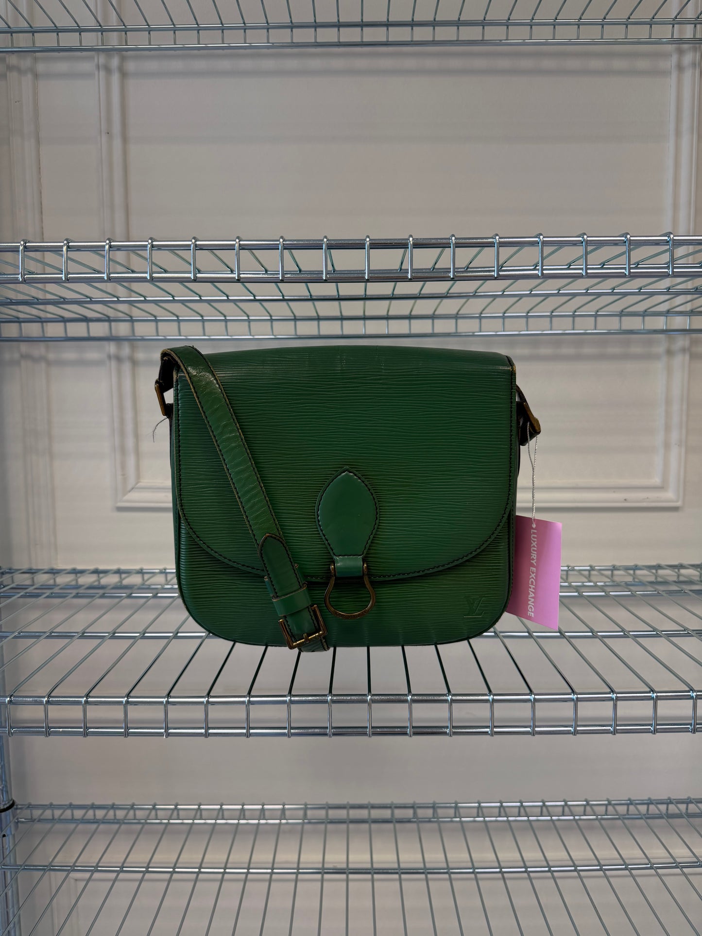 Pre-Owned Green Epileather Saint Cloud GM