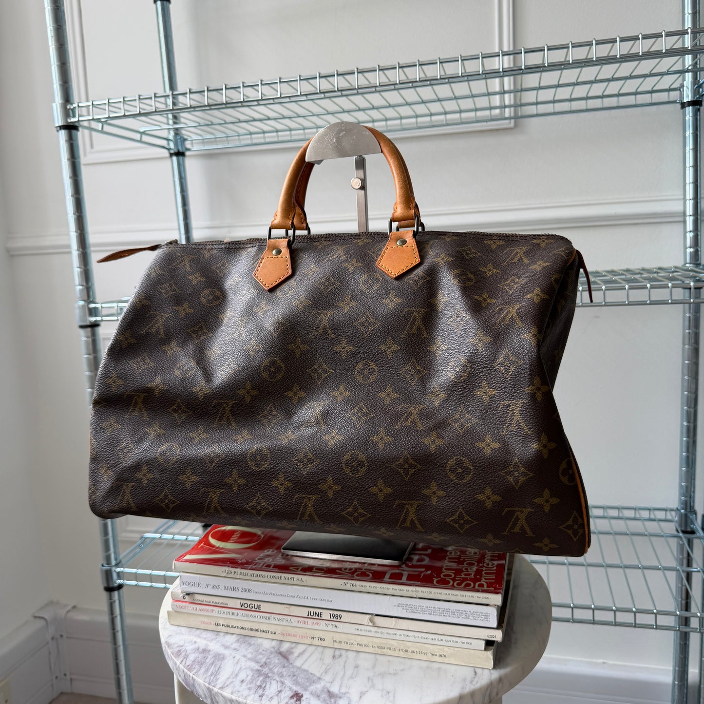 Pre-Owned LV Monogram Canvas Speedy 40