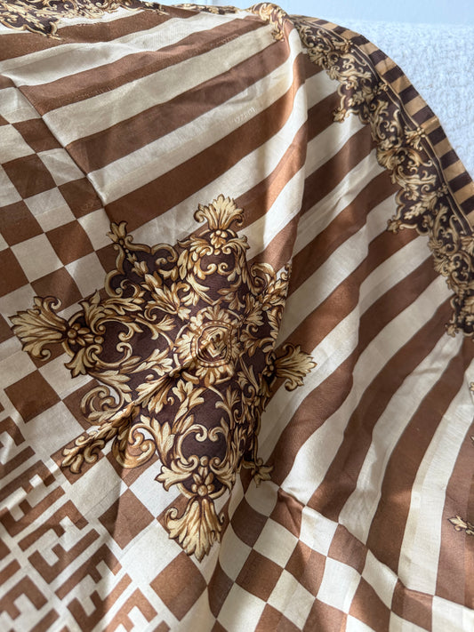 Gold/Brown Scarf