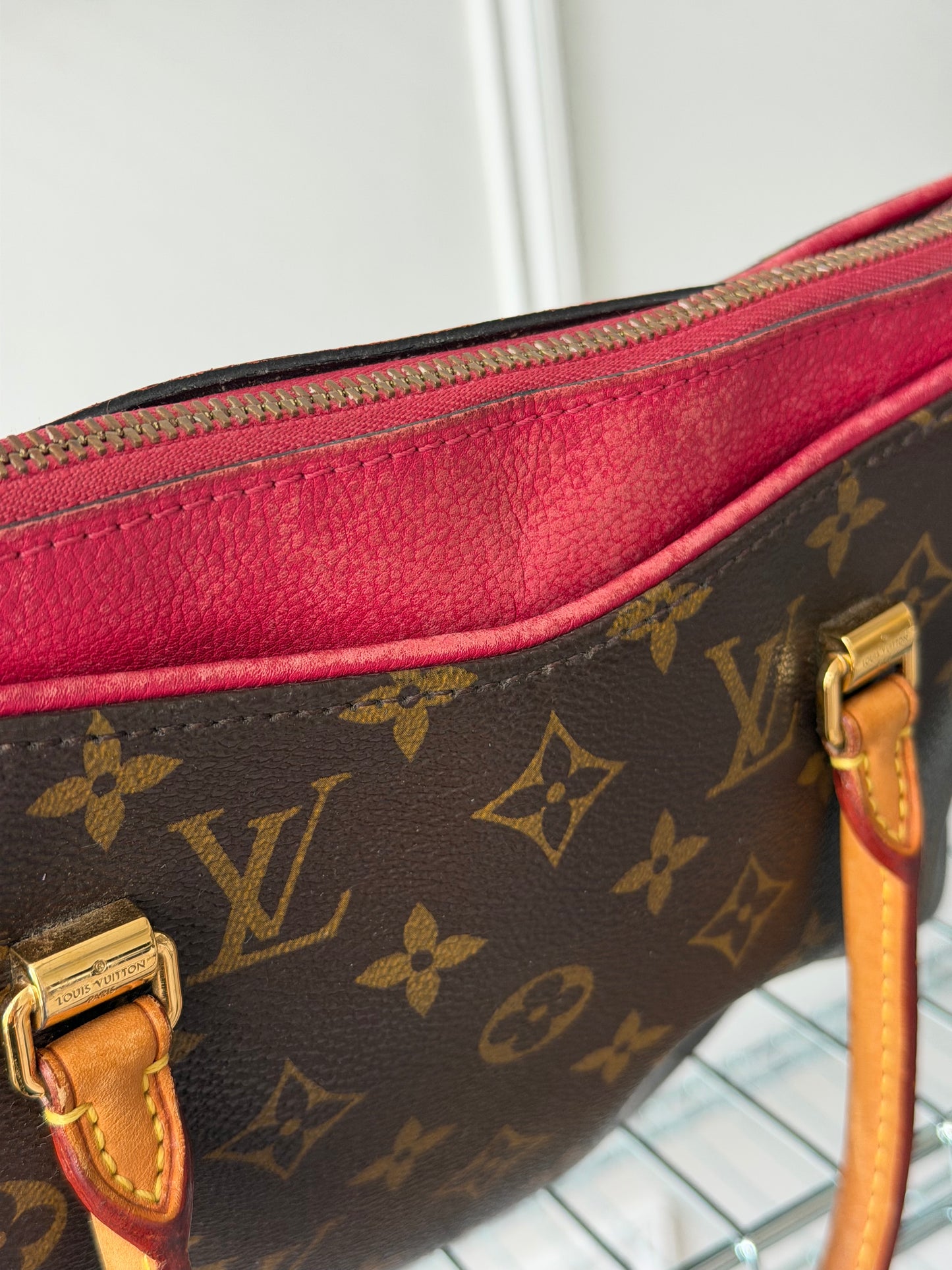 Pre-Owned LV Monogram Canvas Pallas Shoulder Bag