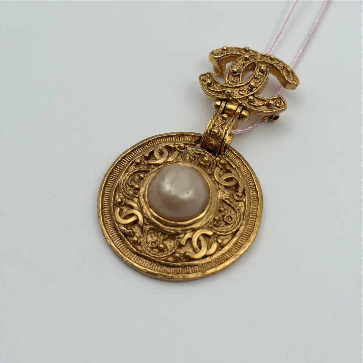 Pre-Owned Gold-Plated Brooch
