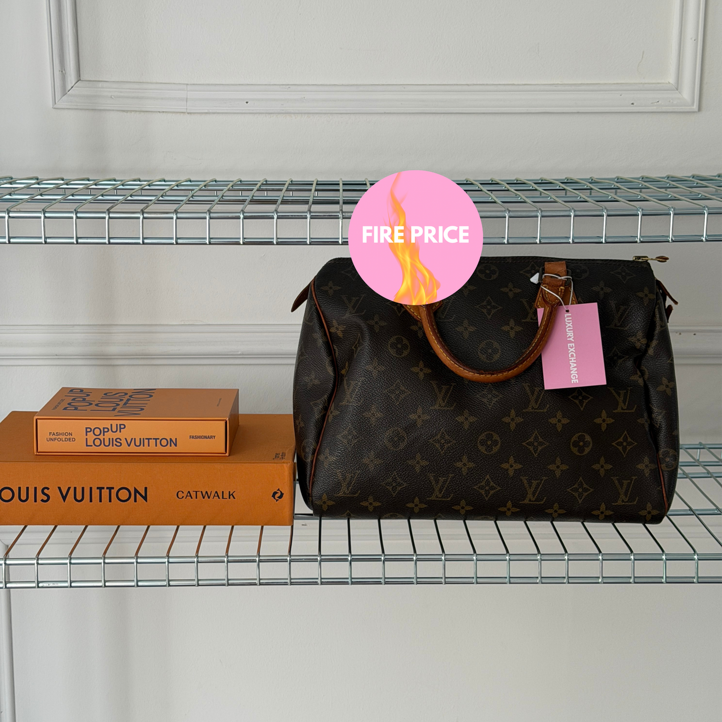 Pre-Owned LV Monogram Canvas Speedy 30 Handbag