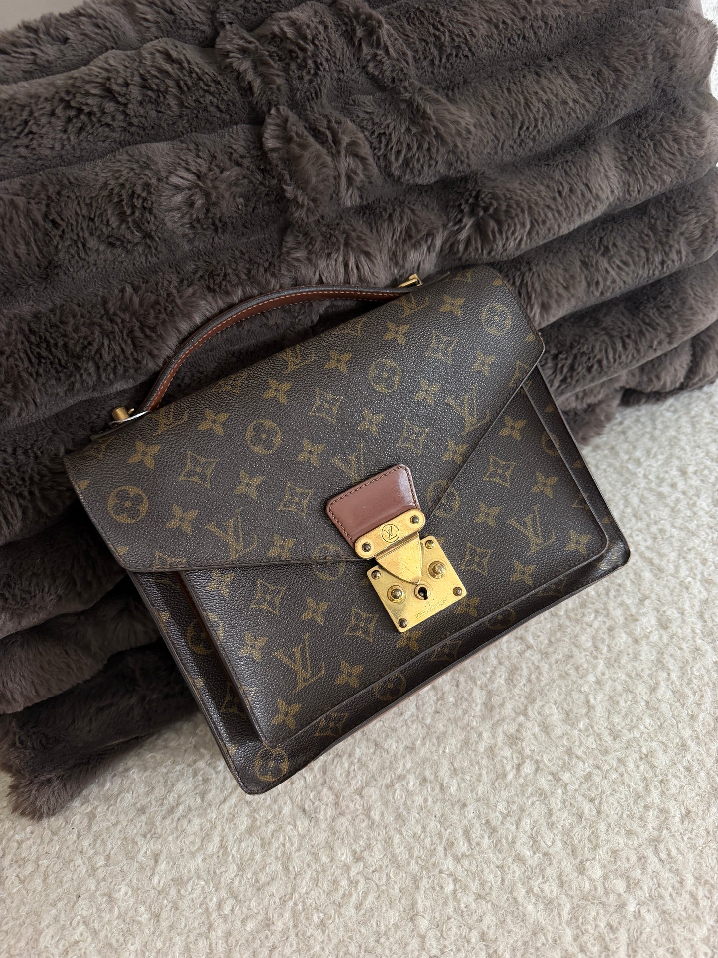 Monogram Canvas Monceau GM