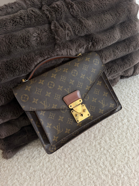 Monogram Canvas Monceau GM